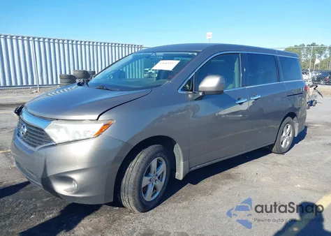2015 Nissan Quest Sv z USA, uszkodzony, nr VIN JN8AE2KP7F9130023
